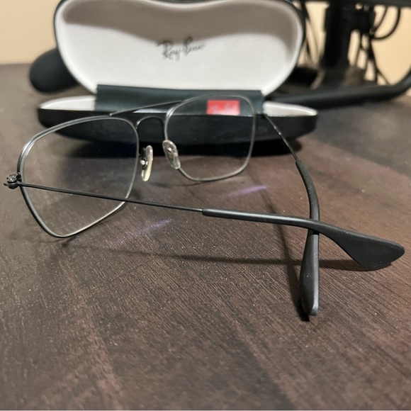 Ray-Ban RB3610V Optics Eyeglasses - 58-15-140 - Black/Grey - Picture 3 of 7